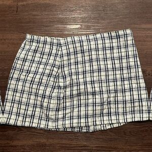 Abercrombie & Fitch Plaid Skort Size XL